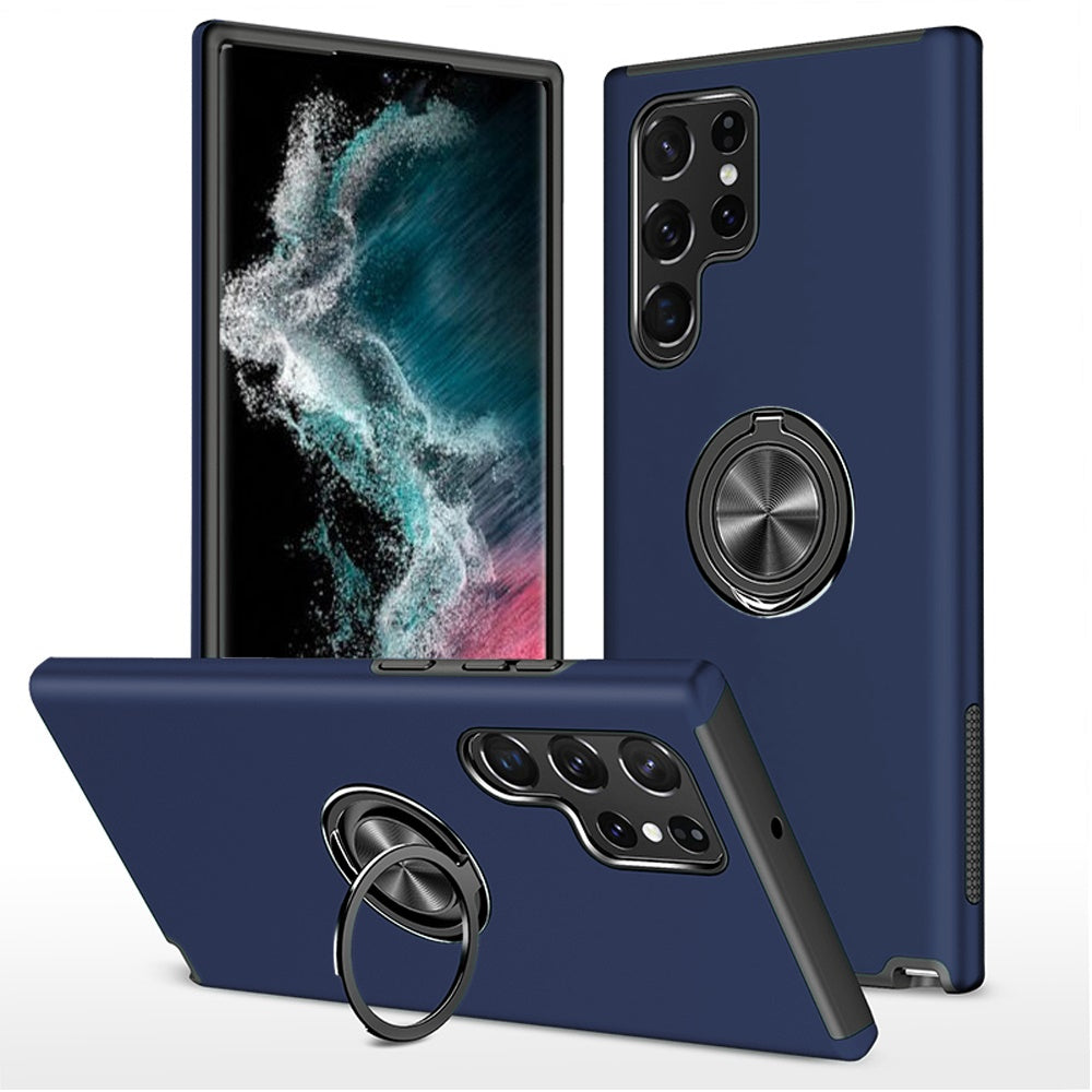 Étui hybride magnétique avec anneau invisible pour Samsung Galaxy S24 Ultra Étui hybride magnétique avec anneau invisible pour Samsung Galaxy S24 Ultra